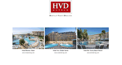 Desktop Screenshot of hvdhotels.com